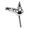 Micro Matic 4933DEBI-FC DebiTap 304 Stainless Steel Beverage Faucet with Rotary Valve and Flow Control