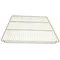 Continental Refrigerator 5-267 27 1/2" x 16 1/2" Epoxy-Coated Steel Shelf with Clips