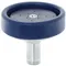 T&S 001A Blue High Flow Spray Head Assembly with 5/8"-27 UN Male Connections