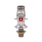 Fisher 5000 Deck Mounted 3/4" Brass Faucet Base with Swivel Stem, Swivel Outlet, and Cross Handle