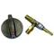 All Points 52-1096 Burner Valve with Knob - 1/4" Gas In / Out