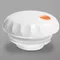 Vollrath 52121 White Lid for SwirlServe 10 oz. Hot-N-Cold Beverage Server