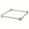 Vollrath 5230420 Cocoa Full-Size Open Extender for Vollrath Signature Glass Racks