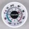 Taylor 5380N 1 3/4" Dial Stick-On Indoor / Outdoor Thermometer