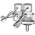 All Points 54-1081 Dual Natural Gas Solenoid Valve; 1/2" FPT; 25V
