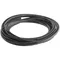 Micro Matic 548B1200 100' Black Vinyl Beer Hose - 1/4" ID
