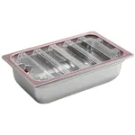 Sirman 5858VAC11100B Reinforced 1/1 Gastronorm Container - 4" Deep