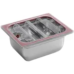 Sirman 5858VAC12100B Reinforced 1/2 Gastronorm Container - 4" Deep