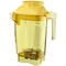Vitamix 58989 Advance 48 oz. Yellow Deluxe Tritan™ Copolyester Blender Jar with Wet Blade Assembly and Lid for Vitamix Blenders