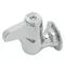Equip by T&S 5F-1WLX00 Wall Mounted 1/2" NPT Faucet Base with Swivel Outlet, Ceramic Cartridge, and Lever Handle