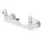 Equip by T&S 5F-8WLX00 Wall Mount Swivel Base Mixing Faucet without Nozzle 8" Centers ADA Compliant
