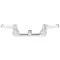 Equip by T&S 5F-8WWB00 Wall Mounted Faucet Base with 8" Centers, No Spout, Cerama Cartridges, and Wrist Handles
