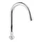 Equip by T&S 5SP-05CA 5 7/8" Swivel Gooseneck with 2.2 GPM Aerator