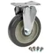 Cambro 60006 5" Rigid Plate Caster for Ultra Pan Carriers®, Service Carts, Beverage Service Carts, Ice Caddies, Camdollies®, and Utility Trucks