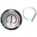 All Points 62-1040 2 1/2" Recessed Dial Thermometer with 48" Capillary