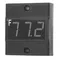 All Points 62-1136 2" x 1 3/4" Flush / Surface Mount Digital Thermometer with 102" Capillary