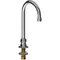 Chicago Faucets 626-E35ABCP Deck-Mounted 5 1/4" Rigid / Swing Gooseneck Remote Spout
