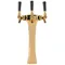 Micro Matic 6403-G Maxi Panther Gold Glycol Cooled 3 Tap Tower