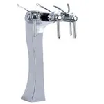 Micro Matic 6404-C-W Maxi Panther Chrome Glycol Cooled 4 Tap Wine Tower