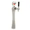 Micro Matic 6501-C-M Lucky Chrome Glycol Cooled 1 Tap Tower with Lighted Medallion