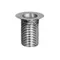 Fisher 6642-2100 3/4" x 1 3/4" Brass Waste Socket