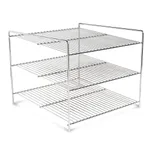 Nemco 66792 Shelf System, for #6454, slightly angled, three tier, 15" shelves                          