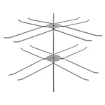 Nemco 66794 Rack System, for #6453 and 6453-2, heavy gauge wire, two tier                          