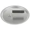 Vollrath 67312 Wear-Ever 8 5/16" Flat Aluminum Pot / Pan Cover with Torogard Handle