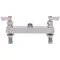 Fisher 67407 Deck Mount Faucet Base with 8" Centers, 1/2" Control Valves, Check Stems, and Lever Handles