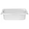 Vollrath E6WC02 Super Pan V® 6 7/8" x 6 1/4" x 2" Rectangular Stainless Steel In-Counter Trash Chute