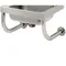 Advance Tabco 7-PS-24B Tubular Wall Supports for 10" x 14" Hand Sinks with Deck Mounted Faucet