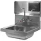 Advance Tabco 7-PS-34B Mounted Backsplash with Soap Dispenser