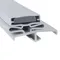 Beverage Air 703-963D-02 Equivalent Magnetic Door Gasket - 23 1/8" X 24"