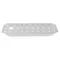 Vollrath 70300 False Bottoms 1/3 Size Stainless Steel Drain Tray for Super Pan 3