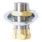 Fisher 71439 Stainless Steel 1/2" Male Close Nipple - 2/Pack