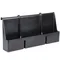 Cambro 730SR110 Black 7-Bottle Speed Rail