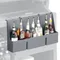 Cambro 730SR191 Granite Gray 7-Bottle CamBar Speed Rail