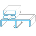 All Points 74-1066 Rubber Magnetic Door Gasket - 25" x 28 1/4"