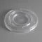 Carnival King 760PCLEMLD16 12-22 oz. Clear Cold Cup Flat Lid with Straw Slot for Lemonade Cup - 1,000/Case