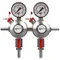 Micro Matic 8022 Premium Plus Dual Gauge Secondary CO2 Low-Pressure Regulator