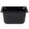 Vollrath 8046420 Super Pan® 1/4 Size Black Polycarbonate Food Pan - 6" Deep