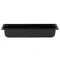 Vollrath 8054420 Super Pan® 1/2 Size Long Black Polycarbonate Food Pan - 4" Deep