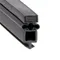 True 810806 Equivalent Magnetic Door Gasket - 23 3/8" x 56"