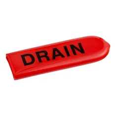 Frymaster 8140047 Sleeve, Handle Vlv Red W/Logo