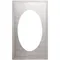 Vollrath 8240116 Miramar Stainless Steel Adapter Plate with Satin Finish Edge for Large Oval Pan