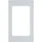 Vollrath 8240520 Miramar Resin Adapter Plate for 3/4 Size Food Pan - White Stone