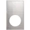 Vollrath 8240616 Miramar Stainless Steel Adapter Plate with Satin Finish Edge for Medium Round Pan