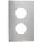 Vollrath 8242214 Miramar Stainless Steel Adapter Plate for Two Butter Melter Pans