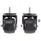 True 830275 2 1/2" Swivel Stem Casters with Black Housings - 4/Set