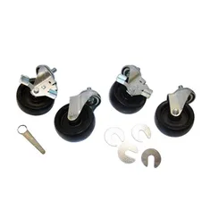 True 830277 4" Swivel Stem Casters - 4/Set